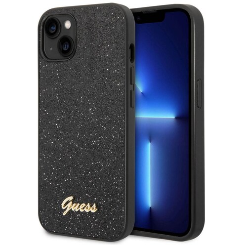 Funda Guess Glitter Flakes Negro para Iphone 14 Plus