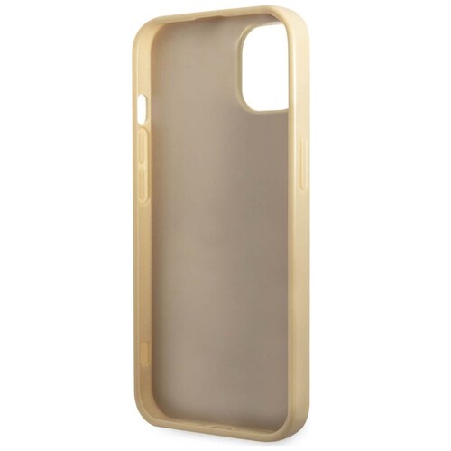 Funda Guess Glitter Flakes Dorada para Iphone 14 Plus