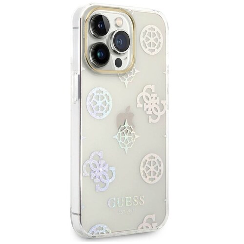 Funda Guess Electroplated Blanca para Iphone 14 Plus