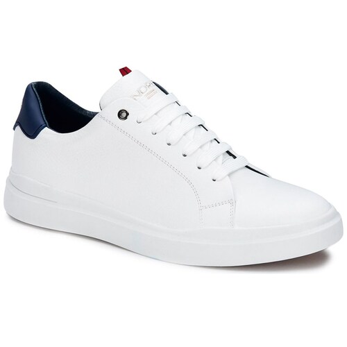Sneaker en Piel Color Blanco Andrea para Hombre