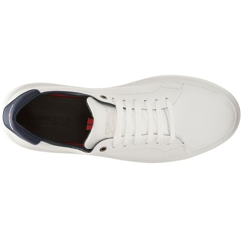 Sneaker en Piel Color Blanco Andrea para Hombre
