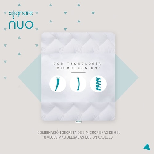 Cubre Colchón Sognare Nuo Individual