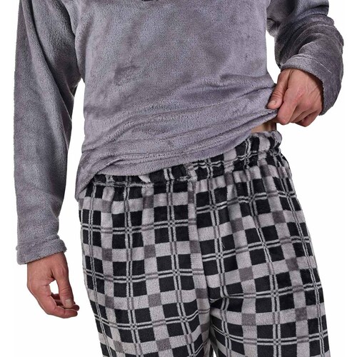 Pijama Manga Larga Pantalón para Hombre