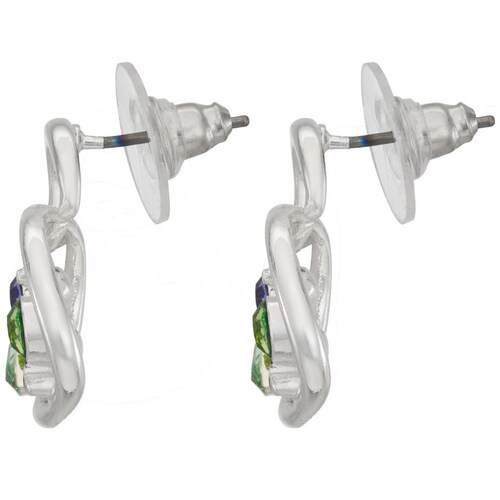 Aretes Marca Napier Color Plata Acabado Pulido
