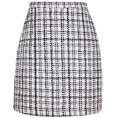 Falda para Mujer Corte Línea a Diseño a Cuadros Basel