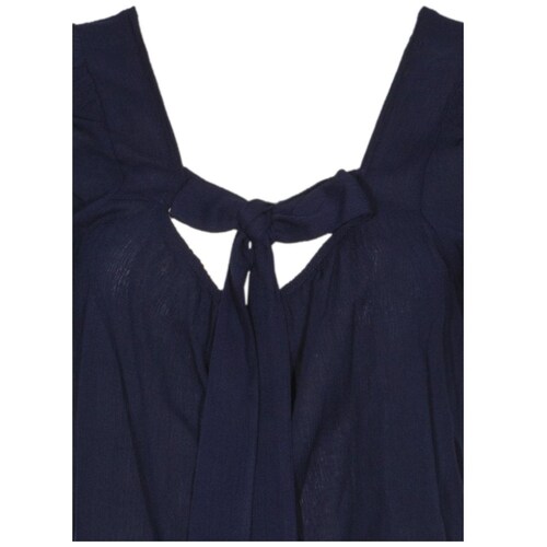 Blusa Manga Globo Corta para Mujer
