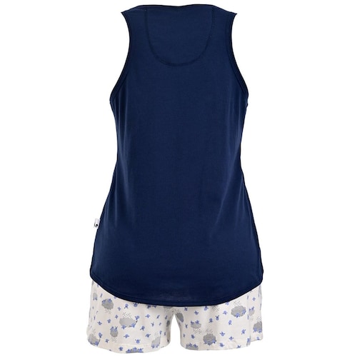 Pijama Top Lluvia Y Short para Mujer