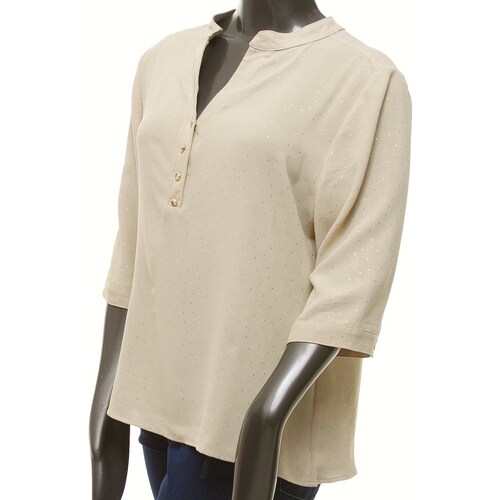 Blusa Cuello Mao para Mujer