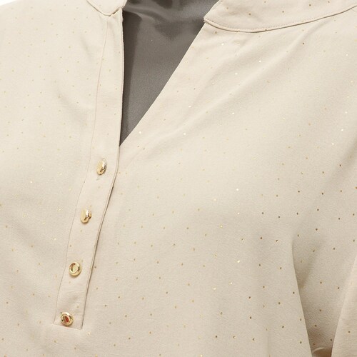 Blusa Cuello Mao para Mujer