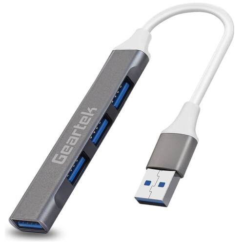 Concentrador Usb 4 Puertos Geartek