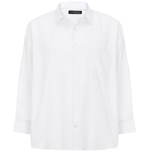 Camisa Manga Larga Semi Liso John Henry