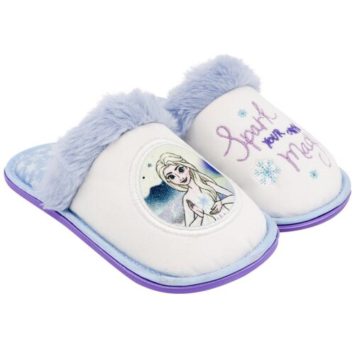 Zapatillas Casa Niña 27 Pantuflas Snoopy Peanuts Azul Meses Sin