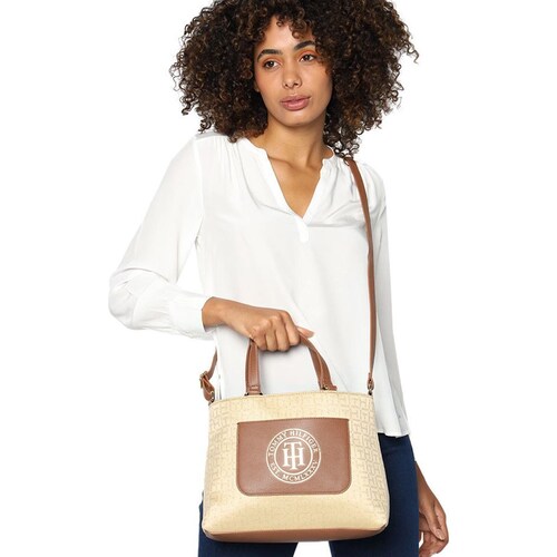 Satchel Tommy Hilfiger Multicolor