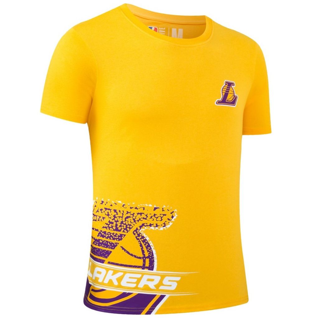 Playera lakers online blanca