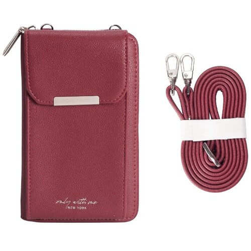 Wallet Roja Bag Tipo Piel Forward