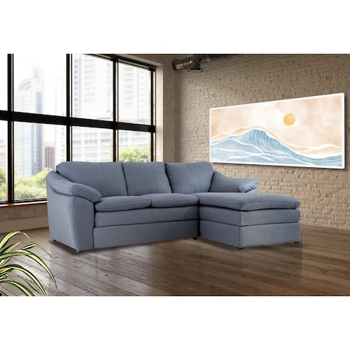 Sala Modular Derecha Marsella Gris Oscuro Devane