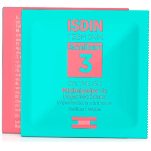 Isdin Acniben Minimizador de Imperfecciones Piel Grasa Toallitas 30U