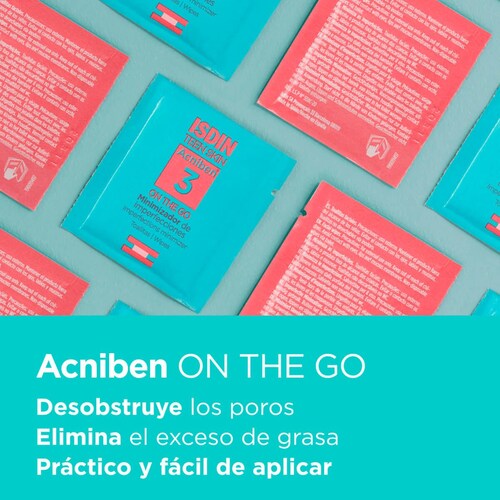 Isdin Acniben Minimizador de Imperfecciones Piel Grasa Toallitas 30U