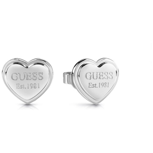 Aretes Studs Party Plateado Guess