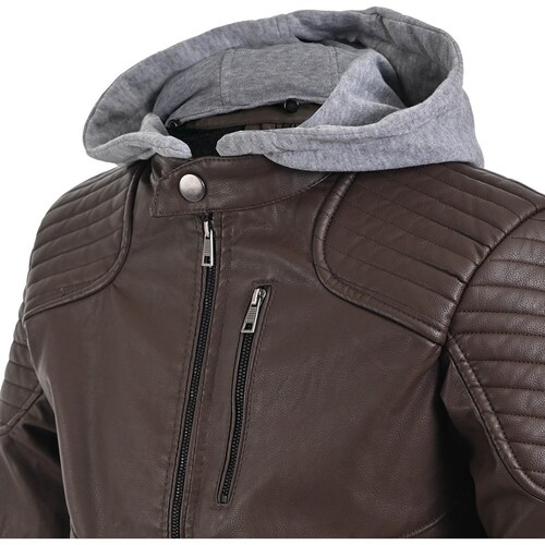 Chamarra Pucon Gorra Desmontable Jopus para Hombre