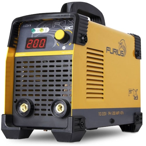 Soldador Inversor Furius 200Amp 110/220V Fw201