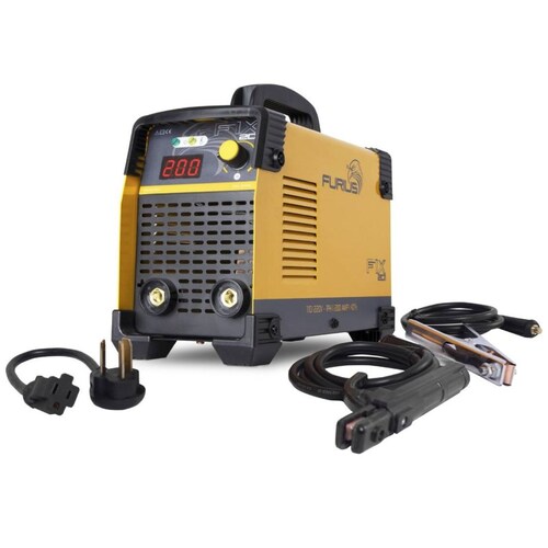 Soldador Inversor Furius 200Amp 110/220V Fw201