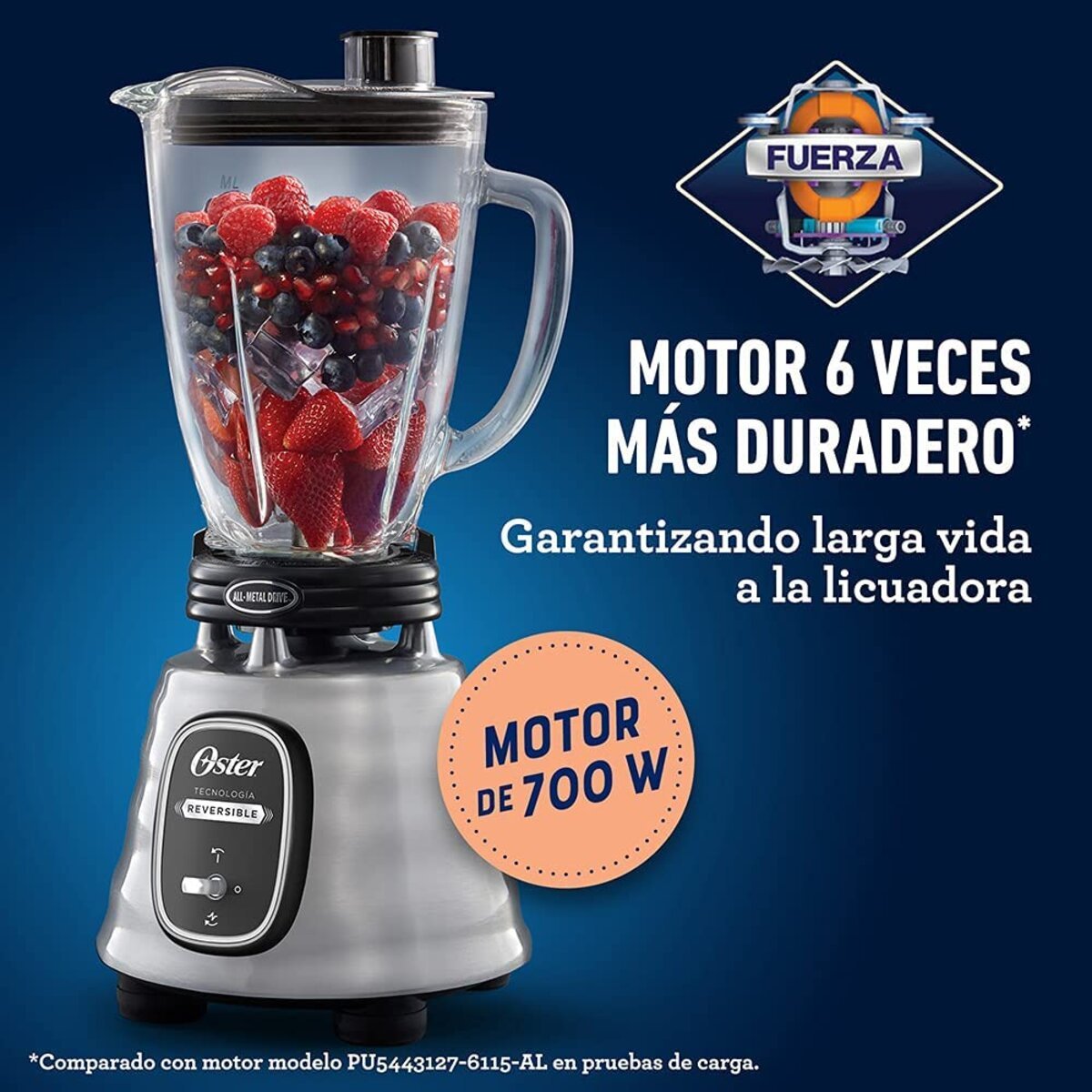 Licuadora oster 600w reversible sale