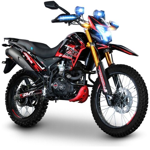 Motocicleta Crossmax250 Pro Color Negro 2023