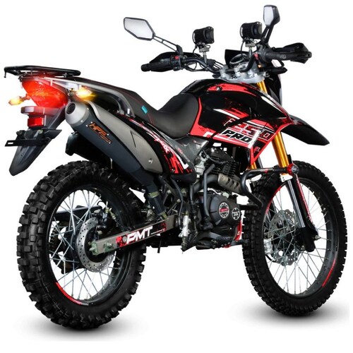 Motocicleta Crossmax250 Pro Color Negro 2023