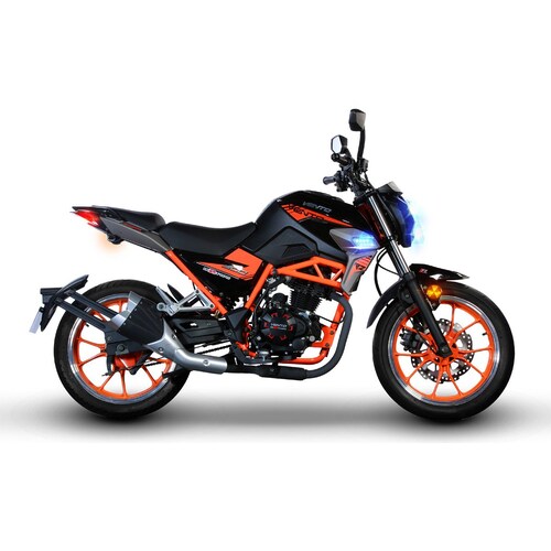 Motocicleta Nitrox 200 Color Naranja 2023