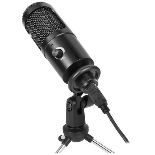 Micrófono de Grabacion Usb con Condensador y Tripié Hq