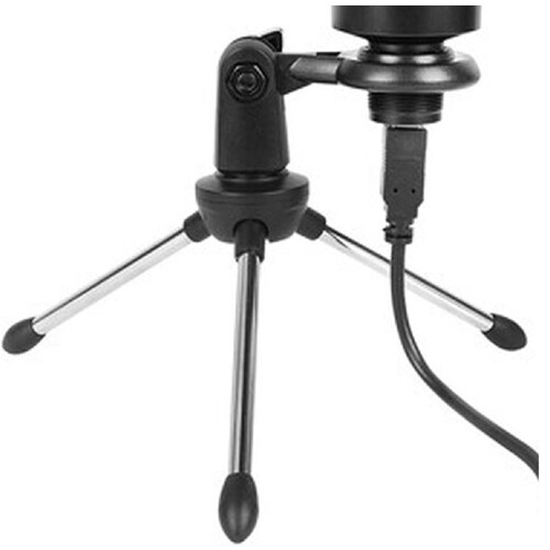 Micrófono de Grabacion Usb con Condensador y Tripié Hq