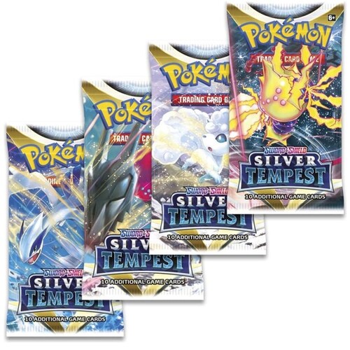 Tarjetas Pokémon Tcg Silver Tempest Booster Pack