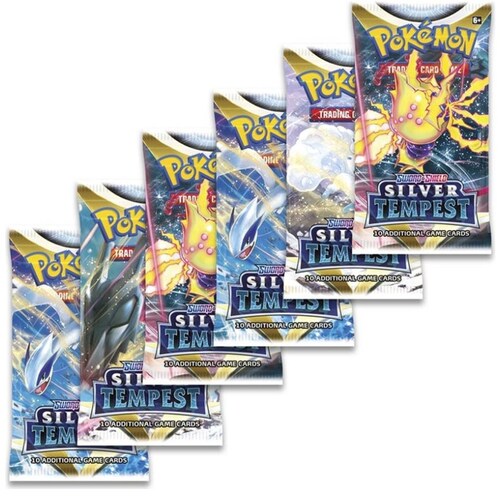 Tarjetas Pokémon Tcg Silver Tempest Booster Pack Bundle