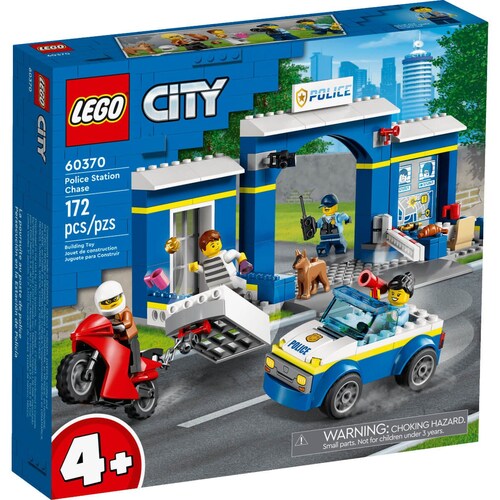 Persecución en la Estación de Policía Lego City Police