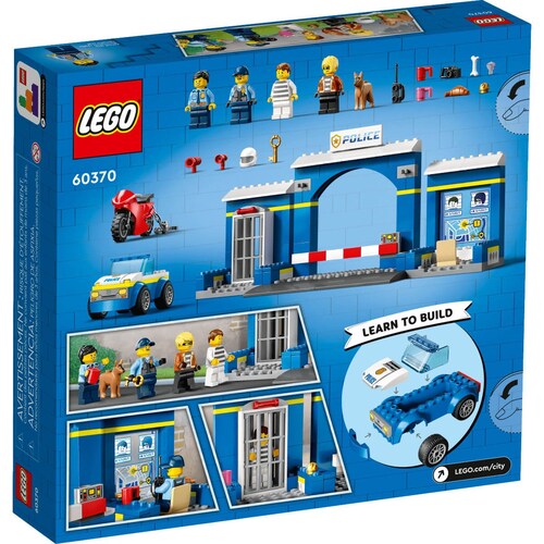 Persecución en la Estación de Policía Lego City Police