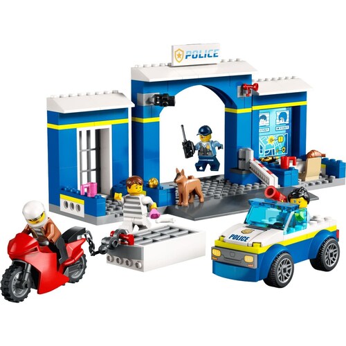 Persecución en la Estación de Policía Lego City Police