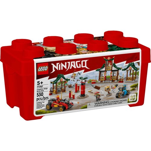 Caja Ninja de Bricks Creativos Lego Ninjago