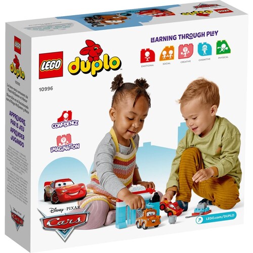 Diversión en el Autolavado con el Rayo Mcqueen Y Mate Lego Duplo Disney™