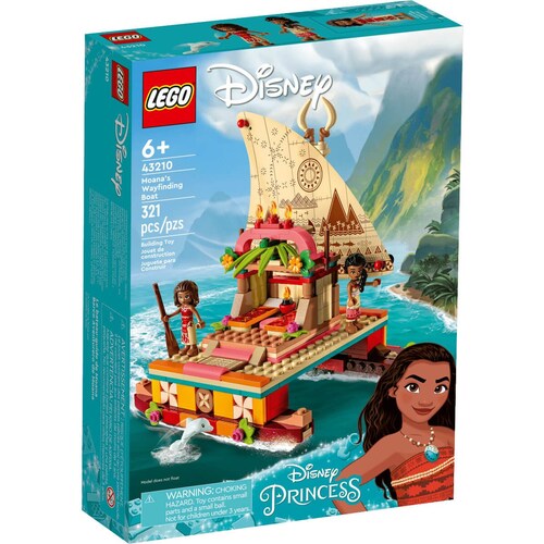 Barco Aventurero de Moana Lego Disney Princess™