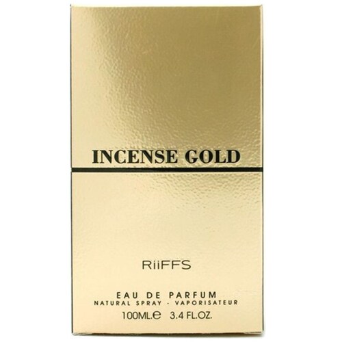 Fragancia para Unisex Riiffs Incense Gold Edp 100 Ml