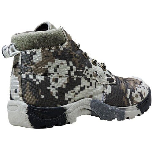 Bota Tipo Hiker Camuflaje 18-21 Gris Blasito