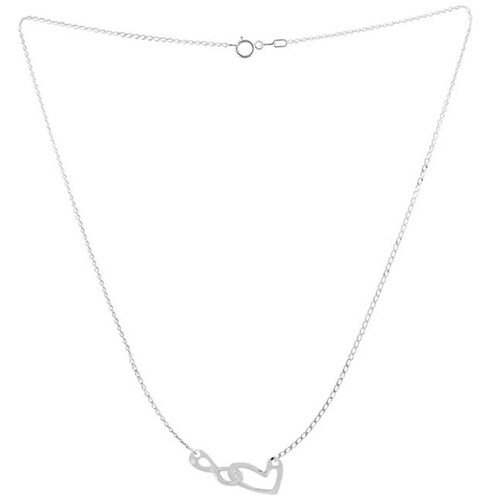 Collar Corazón con Infinito Mosha Di2129Cl45