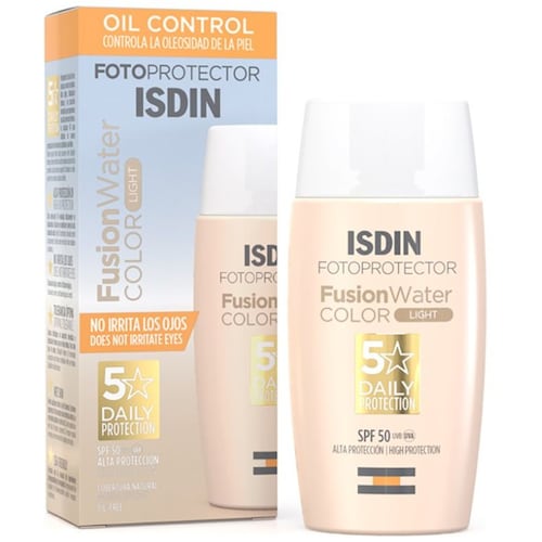 Isdin Fotoprotector Fusion Water Spf50 Color Light 50Ml