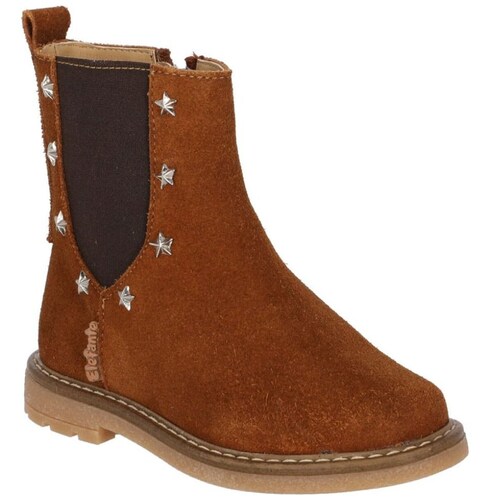 Bota Gamuza 18-21 Café Elefante para Niña