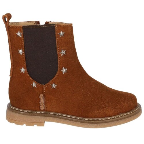 Bota Gamuza 18-21 Café Elefante para Niña