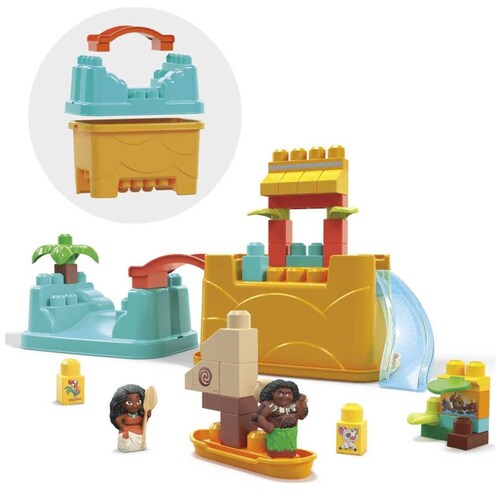 Mega Bloks Disney Aventura Isleña de Moana y Maui