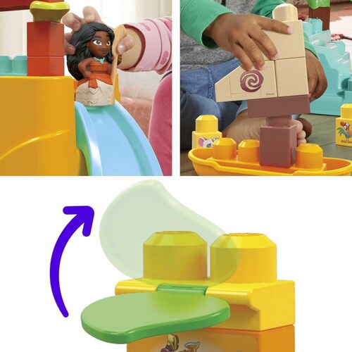 Mega Bloks Disney Aventura Isleña de Moana y Maui