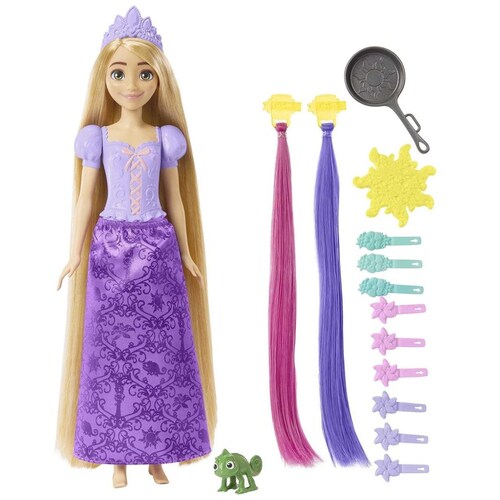 Muñeca Rapunzel Cabello de Cuentos de Hadas Disney Princesa