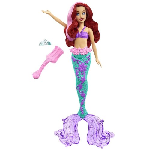 Muñeca Ariel Cabello Cambios Sorpresa Disney Princesa